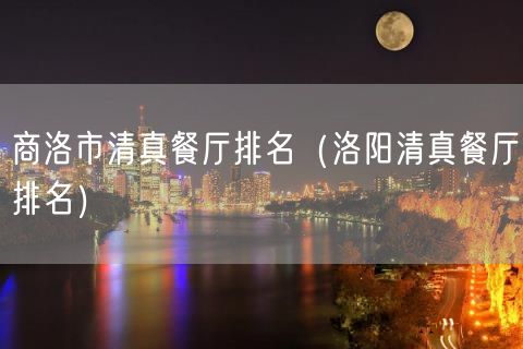 商洛市清真餐厅排名（洛阳清真餐厅排名）(44)