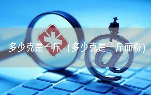 多少克是一斤（多少克是一斤面粉）