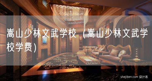 嵩山少林文武学校（嵩山少林文武学校学费）(0)