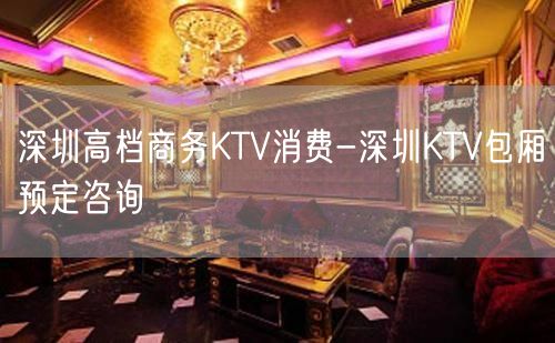 深圳高档商务KTV消费-深圳KTV包厢预定咨询