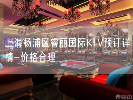 上海杨浦区睿丽国际KTV预订详情-价格合理