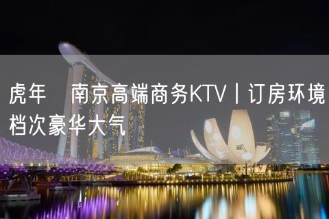 虎年﻿南京高端商务KTV丨订房环境档次豪华大气