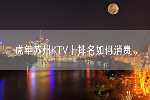 虎年苏州KTV丨排名如何消费。