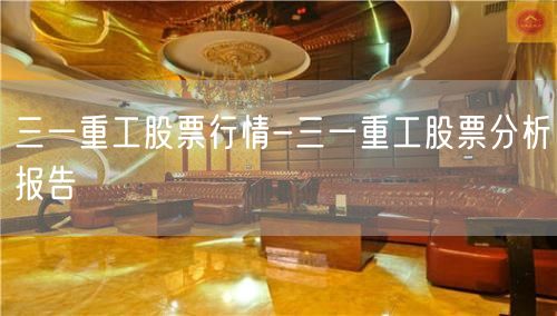 三一重工股票行情-三一重工股票分析报告