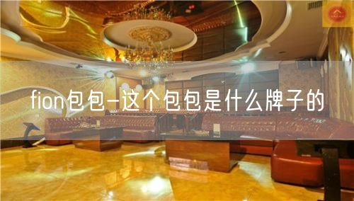 fion包包-这个包包是什么牌子的